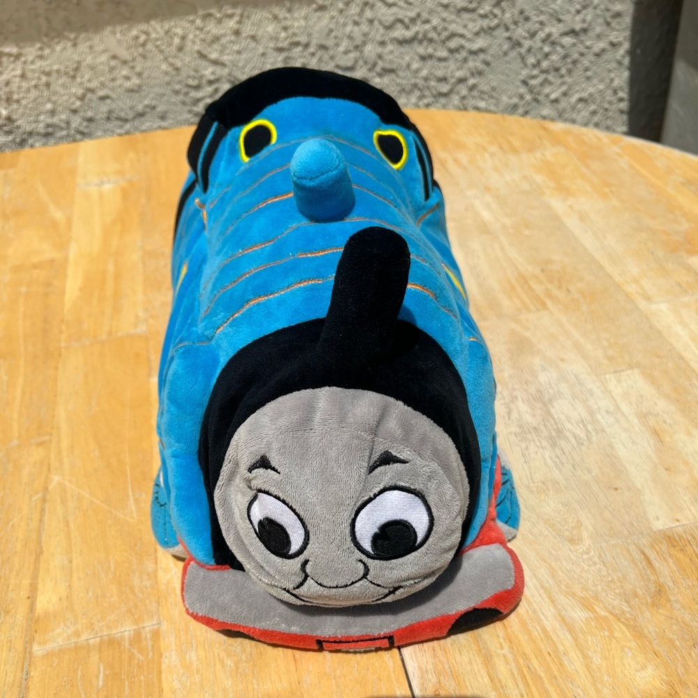 Thomas The Train Plush Cuddle Pillow Soft Stuffed Toy 16” Tank Engine Bed Nap